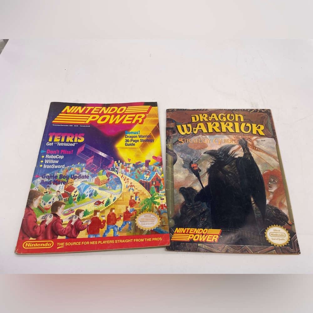 Nintendo Power Volume November / December 1989 Magazine Book